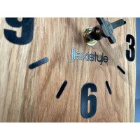 Stolové hodiny Square Oak Flexistyle zs1, 16cm